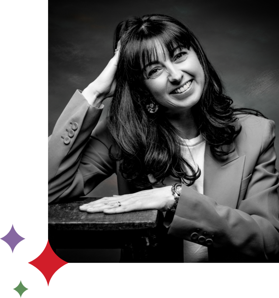 Céline Millet peintre en lettres et graphiste fondtarice de L'Atelier de Poppy à Viré en Saône-et-Loire 71